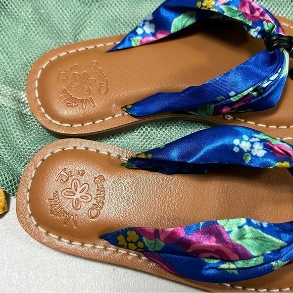 🆕 Matilda Jane Blue & Pink Seashore Sandals - Picture 6 of 9
